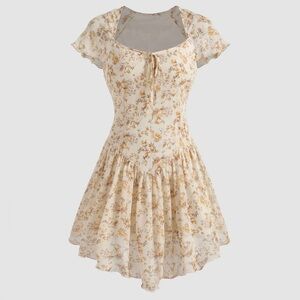 cider fairy dress Sundew Romantic Princesscore Pearl Decorated Spring Fairy Dress main image 1